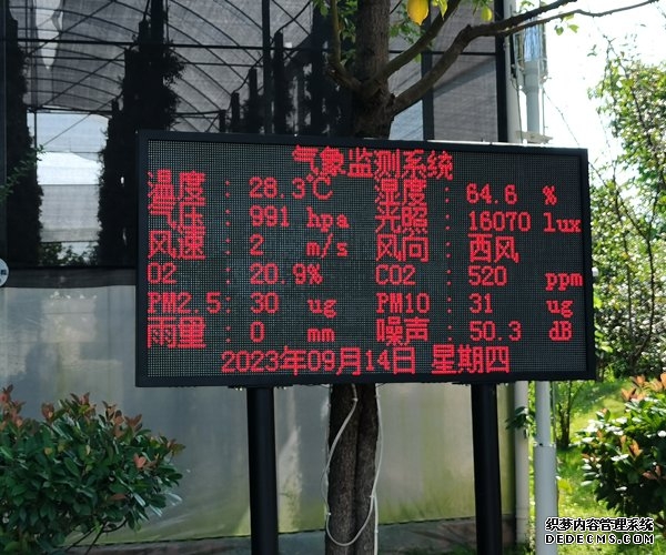 环境<font color='red'><font color='red'>气象站</font></font>在景区生态环境监测系统中的应用