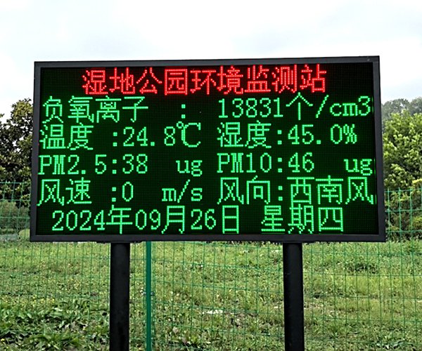 公园景区为什么要安装气象站